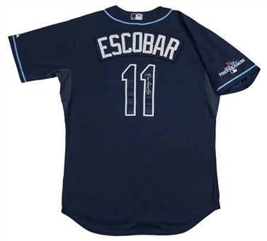 Photo matched Mariano Rivera Final Out Game Used Yunel Escobar Jersey(MLB Authenticated & JSA)